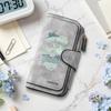 Leather Long Wallet Off Road Design Multi Card Holder Purse