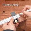 Combination Square Steel Rule Guide Block With Quick To Adjust Mechanism For Precise Line Marking