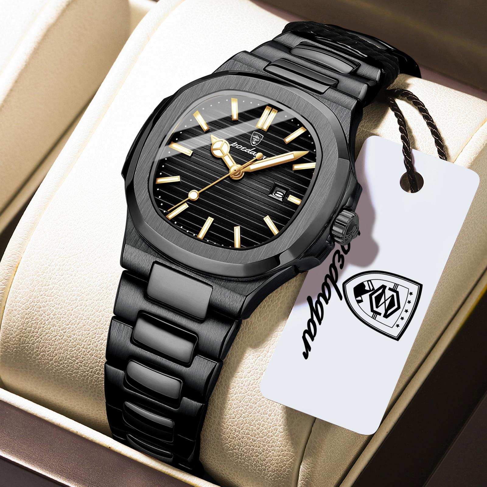 

POEDAGAR Elegant Women s Watch Waterproof Luminous Date Fashion Ladies Wristwatch Stainless Steel Quartz Watches