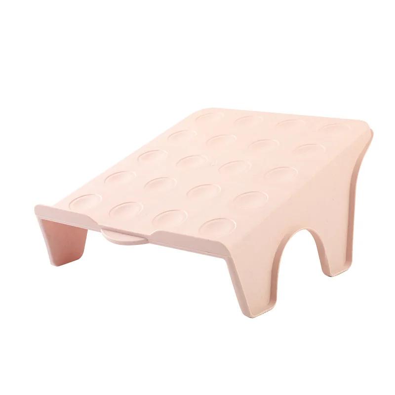 Kunststoff Schuhregal Haushaltsaufbewahrung Schuhe Platzsparend Regal Schuhe Unterstützung Integriert Einfach Platzsparend Schuhaufbewahrungsregal