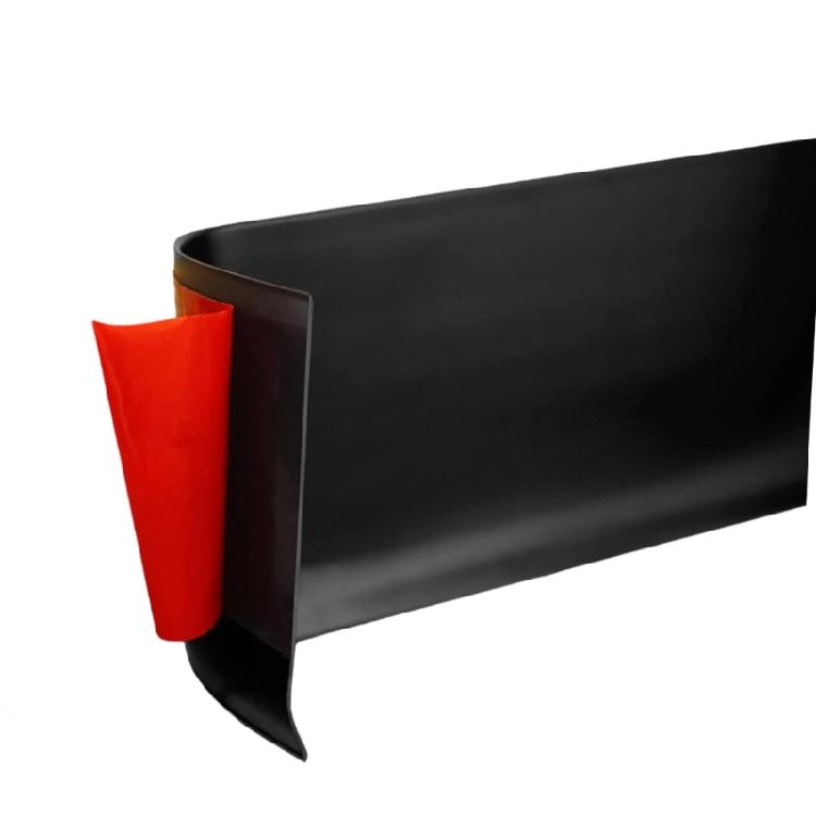 Peels And Stick Flexible Wall Trim Baseboard 6M Length Waterproof PVC Skirting Line Border For Living Room Bedroom Office
