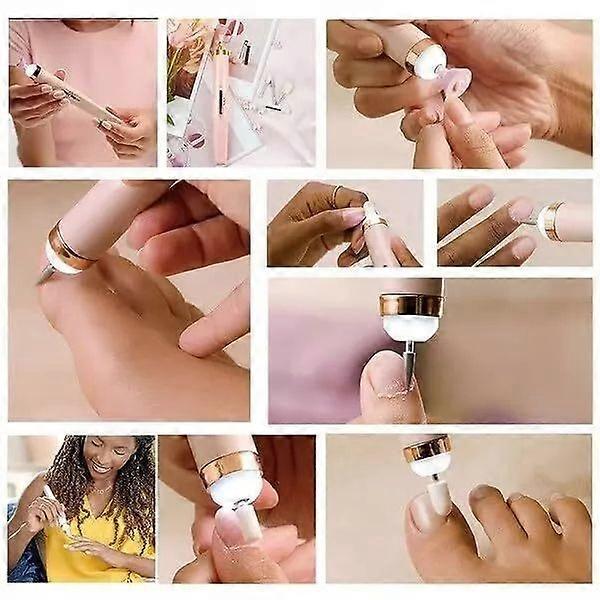 Glamics Nail Set, 5 In1 Glamics Electric Nail Manicure Set,Glamics Nail Drill
