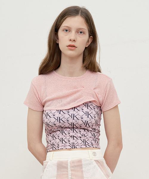 Kirsh Collection Bolero Tube Top Set [Salmon] 1