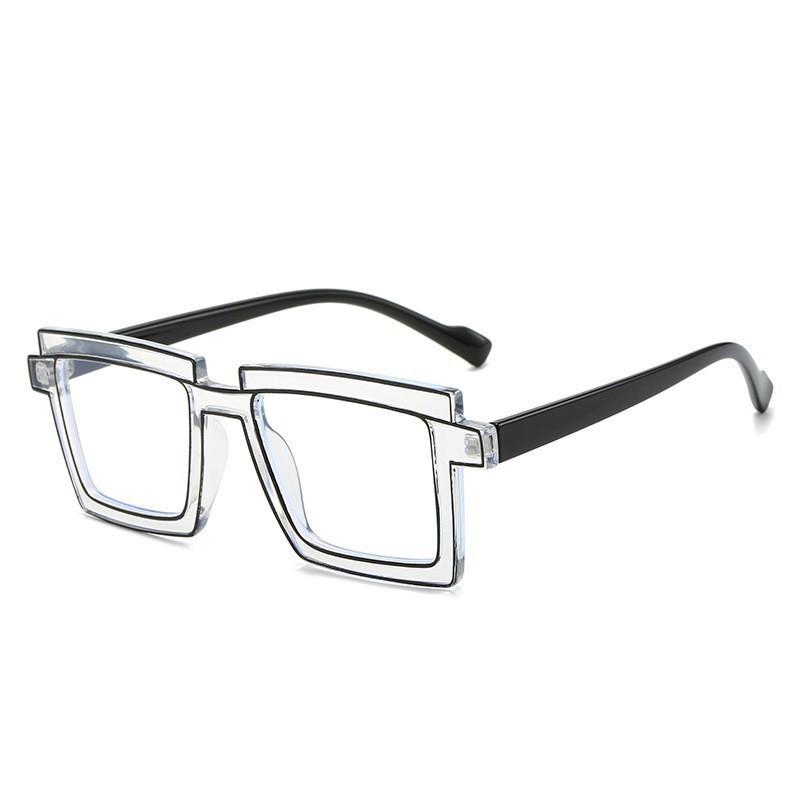 Box Sunglasses Christmas Exaggerated Hip-Hop Street Shooting Two-Dimensional Shooting Sunglasses 5207