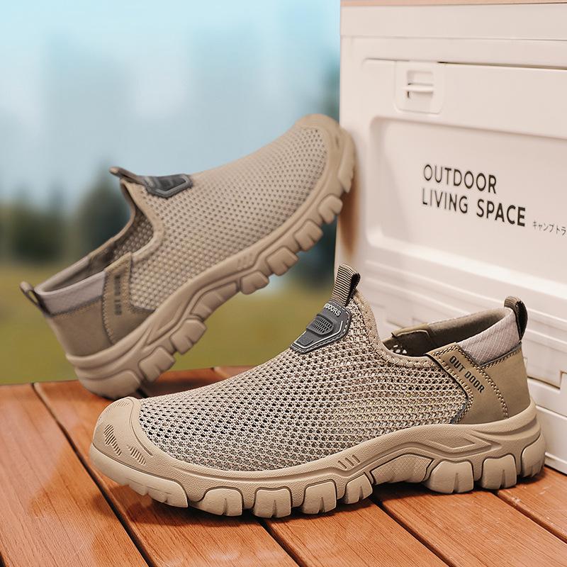 2025 Men's Summer Mesh Sandals: Lightweight, Breathable Outdoor Casual Shoes