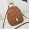 Mini Mochila Feminina Mochila de Couro PU Mochila Escolar Bolsa de Mão Bolsas de Ombro