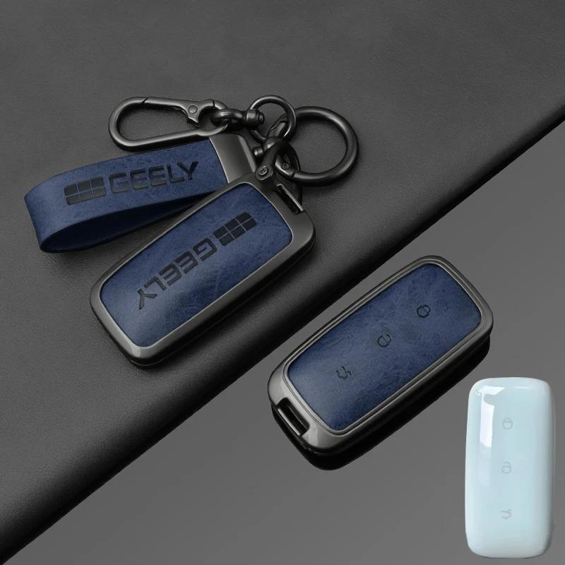 Car Key Case Remote Decoration Cover Auto Accessories For Geely Galaxy EX5 E5 Cityray L6 L7 EMI Proton e.MAS 7 5 E8 Starry 8