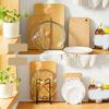 Chopping Board Storage Rack Multifunctional Pot Pan Lid Stand Holder Iron Good Ventilation Kitchen Countertop Organizer