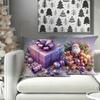 High-end Christmas Throw Pillowcase Core-free Polyester Bedside Cushion Sofa Cushion