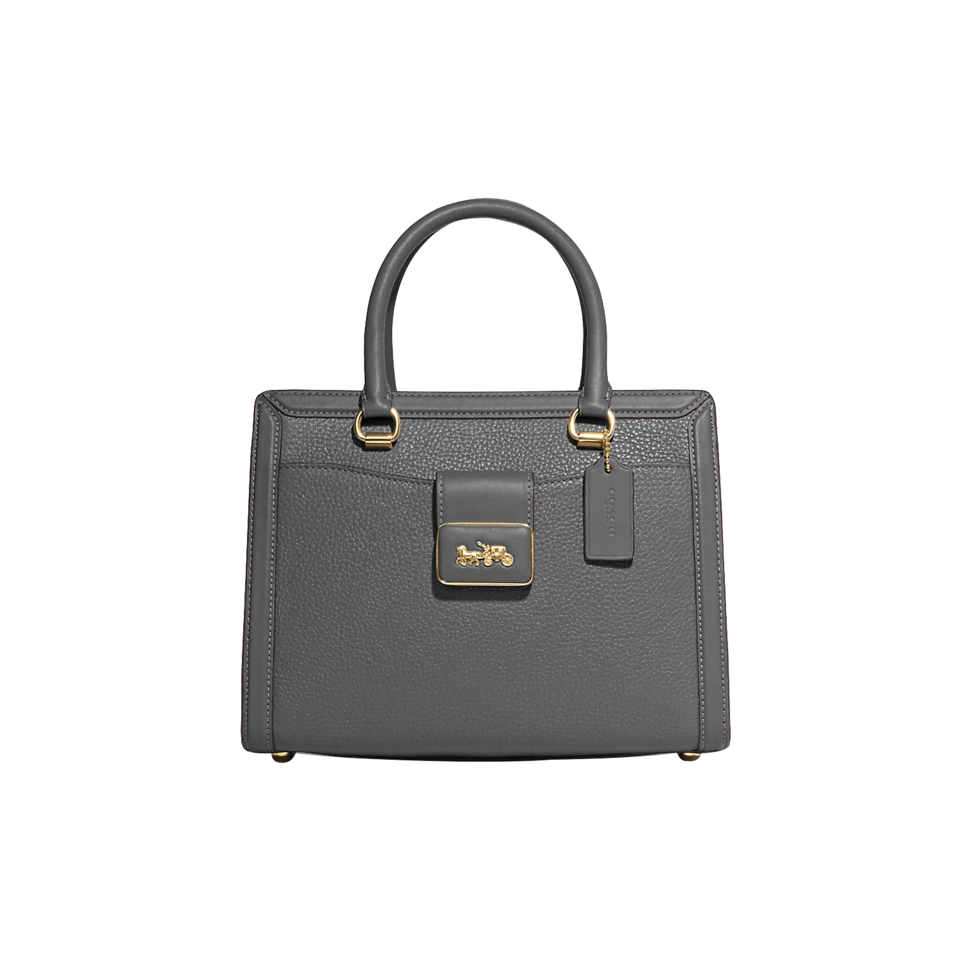 

Coach Shoulder Bag Signature Canvas Brown Leather Casual Daily Wear CE606-IMGRT Basic Set (Bag+Dust Bag)