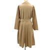 Mila Owen Leinenmischung Trenchcoat beige Damen Gebraucht