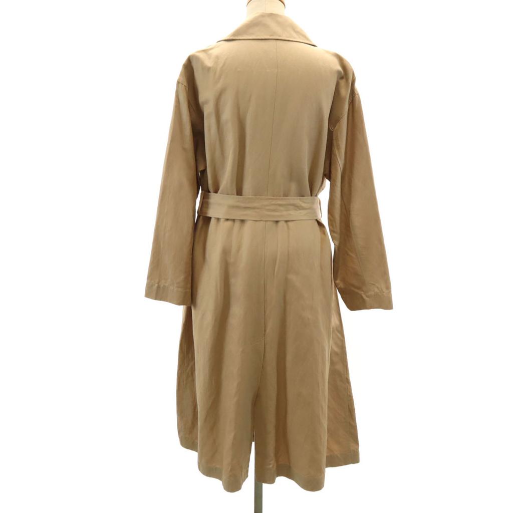Mila Owen Leinenmischung Trenchcoat beige Damen Gebraucht