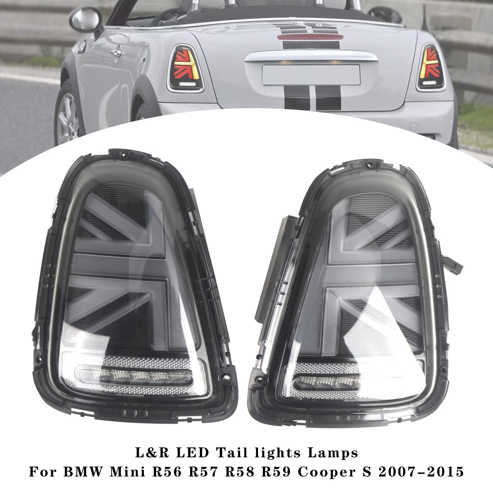 

Светодиодные задние фонари L&R для BMW Mini R56 R57 R58 R59 Cooper S 2007-2015 Серый