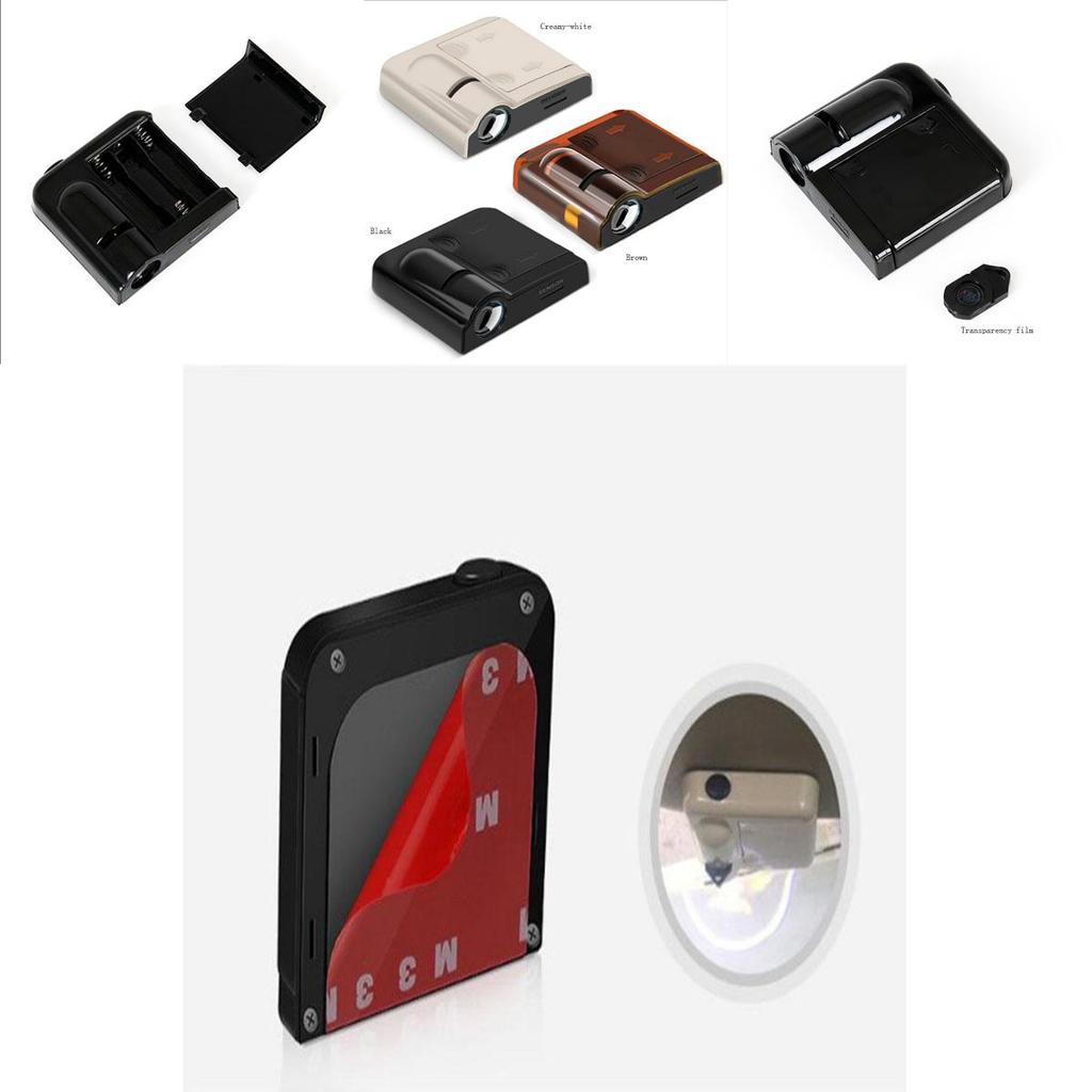 Wireless Car Door Welcome Laser Projector Shadow Led Light For Car Lovers**