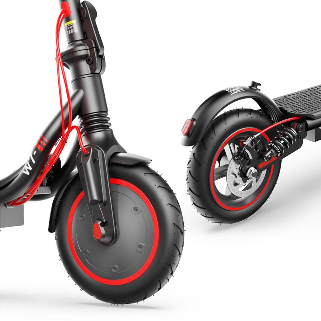 iScooter Monopattino elettrico W7: Potenza 650W, autonomia 37 km, pieghevole, doppio freno, per pendolari