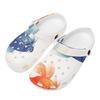 Unisex Soft Printed EVA Clogs Easy Clean Lightweight Slip On Casual Shoes Flexible Soft Sole Summer Sandals Easy Daily Wear