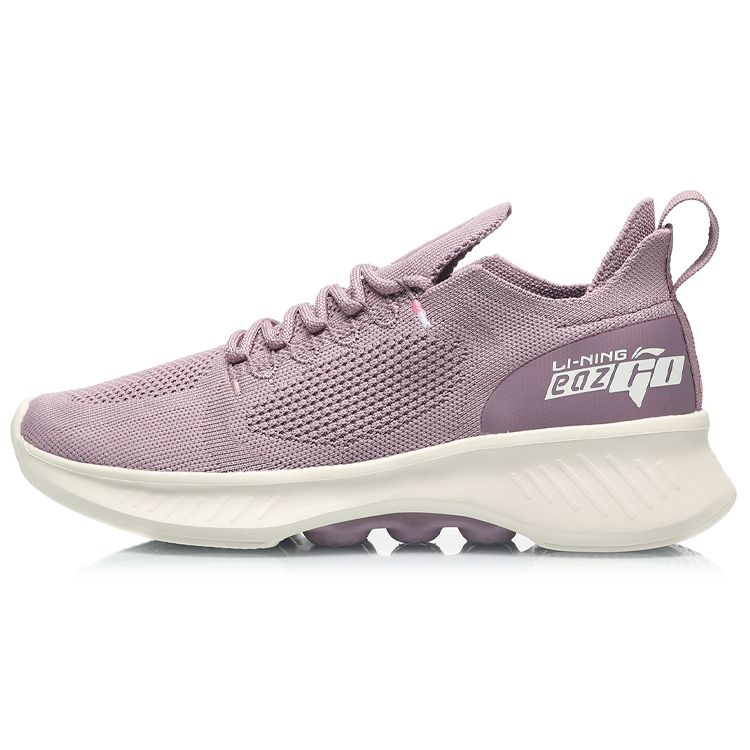 

Кроссовки серии Li Ning Eazgo Comfort женские кроссовки Lotus-Gray Purple AREQ052-3