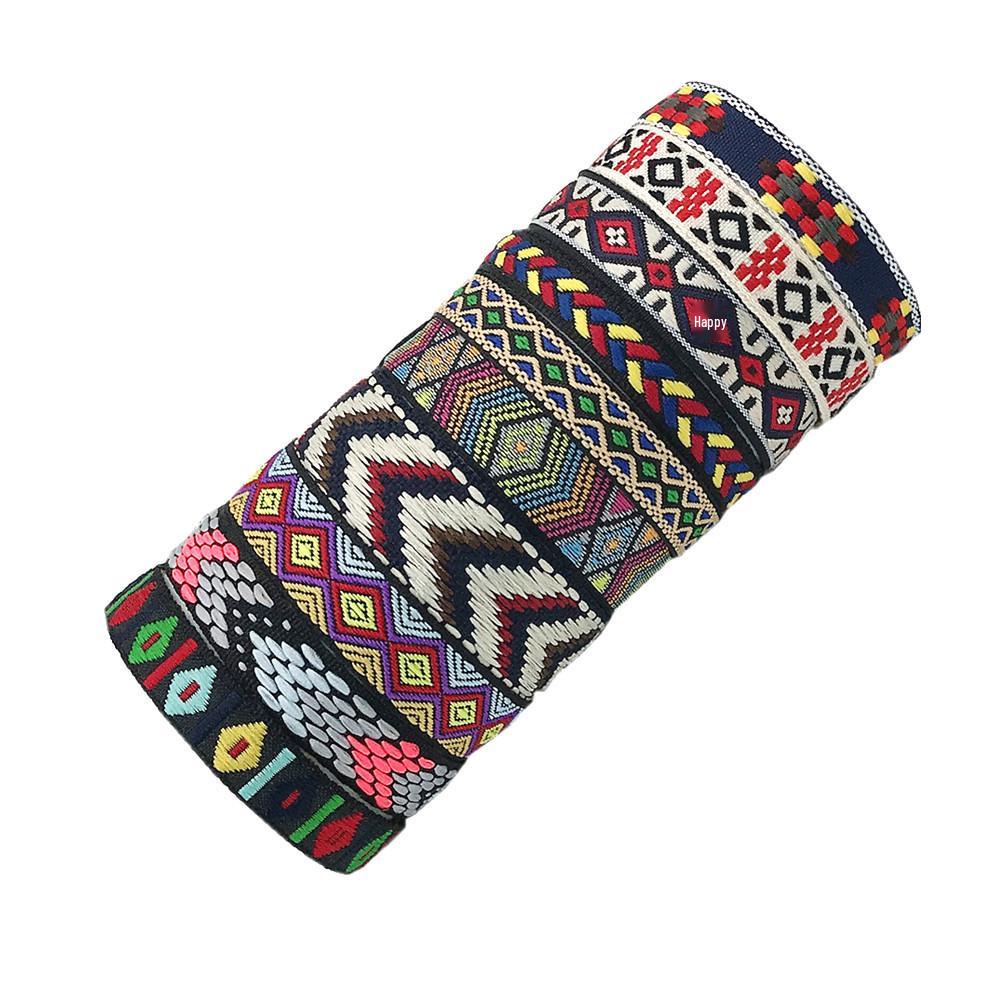 Набор из 10 этнических богемных женских браслетов ручной работы