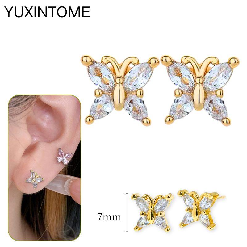 925 Silbernadel Exquisite Weiße Zirkon Steckerohrringe für Damen Geometrische Lange Kette Quaste Ohrringe Luxuriöser Schmuck