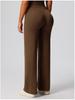 European & American Women's High Waist Quick-Dry Yoga Pants - Loose Fit, Hip Lifting, Versatile, Straight Leg Sportswear