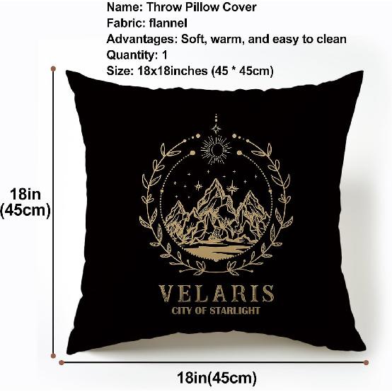 OUZ Fourth Wing Merch, Basgiath War College Pillow Cover, pired Gift for Dragon 2 Sided Pillowcase, Birthday Graduation Gift Pillow Case Decor, Home