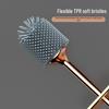 360° Wall-Mounted Silicone Toilet Brush, Golf Design