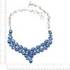 Tanzanite Quartz Gemstone Jewelry Necklace Earring 16-18''