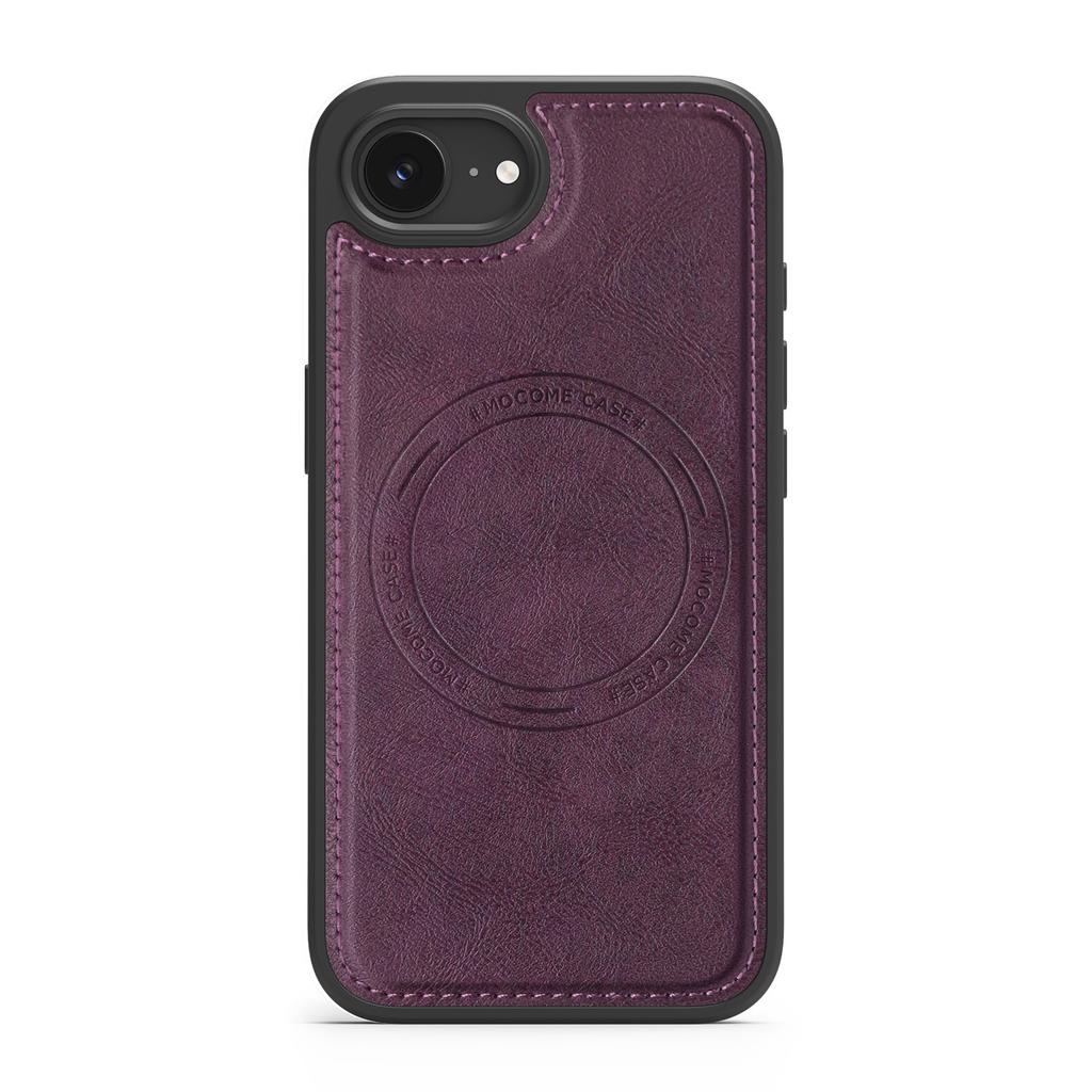 Retro Matte PU Leather Magneti Case For iPhone 17e 16 15 14 13 12 11 Pro Max Plus For Magsafe Wireless Charge Cover Funda