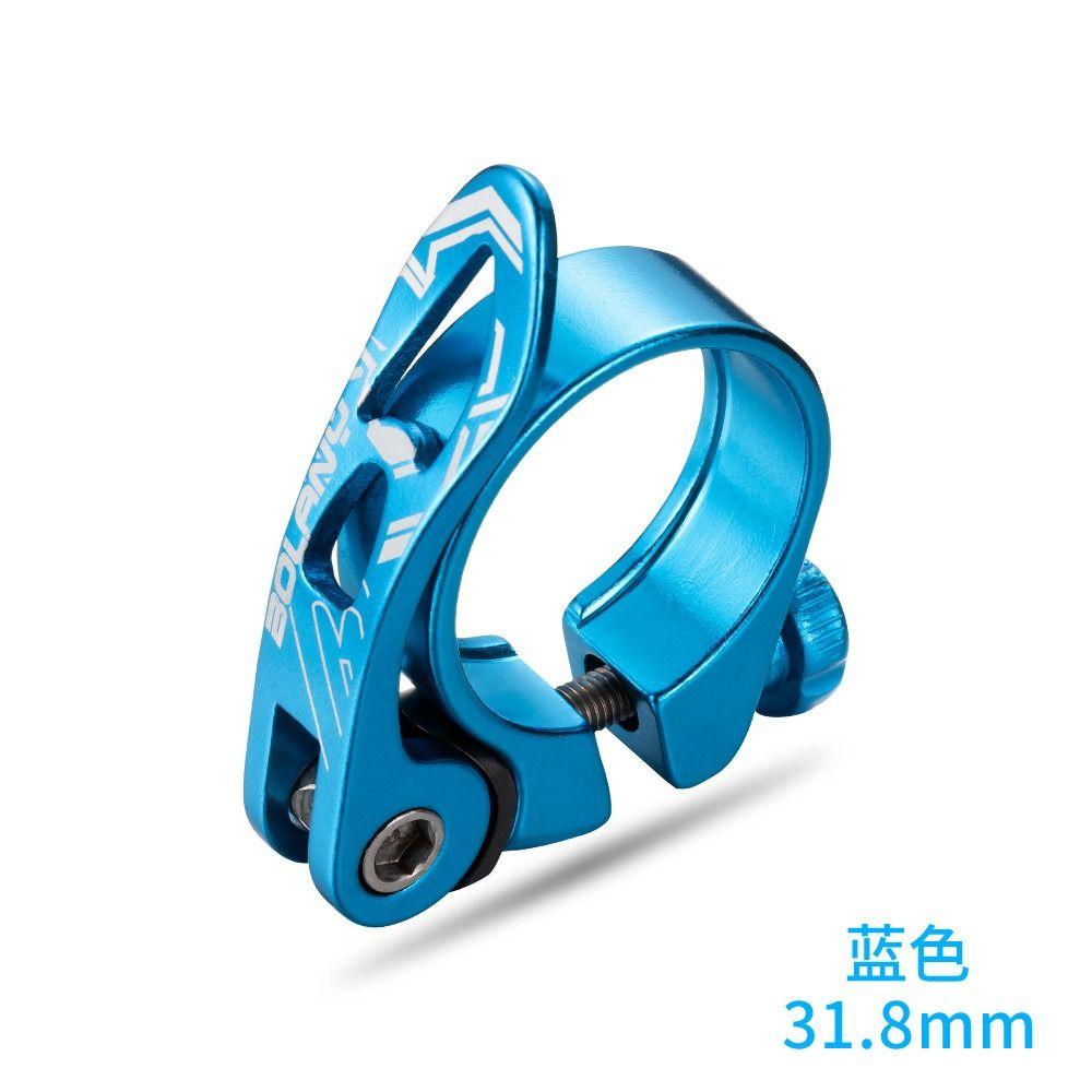 

Aluminum Zinc Zinc Alloy Bicycle Seat Clamp Ultralight Bike Seat Post Clamp Seat Post Mount Mountain Bike 31.8mm