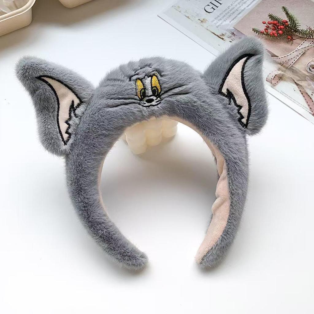 Adorable Princess Cat Ear and Goofy Mouse Headband Set