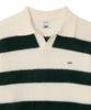 LEE Striped Collar Knit Green