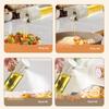 550ML Ölsprühflasche BBQ Kochen 2 in 1 Ölspender Olivenöl Ausgießer Sprüher Küche Backen Öl Zerstäuber Essigflasche