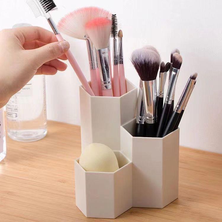 Large Capacity Pen Holder Storage Box Office Desktop Stationery Pen Insert Modern Simple Student Supplies Multifunctional