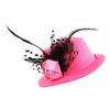 Dog Puppy Hat Headband Hat Headwear Pet Hat Fashion Decoration Top Hats Gentleman Fedora Dog Cap For Christmas Party