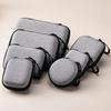 Portable Shockproof Mini Round Coin  Storage Bag Women Men Mini Earphone Charger Case Data Cable Organizer Case