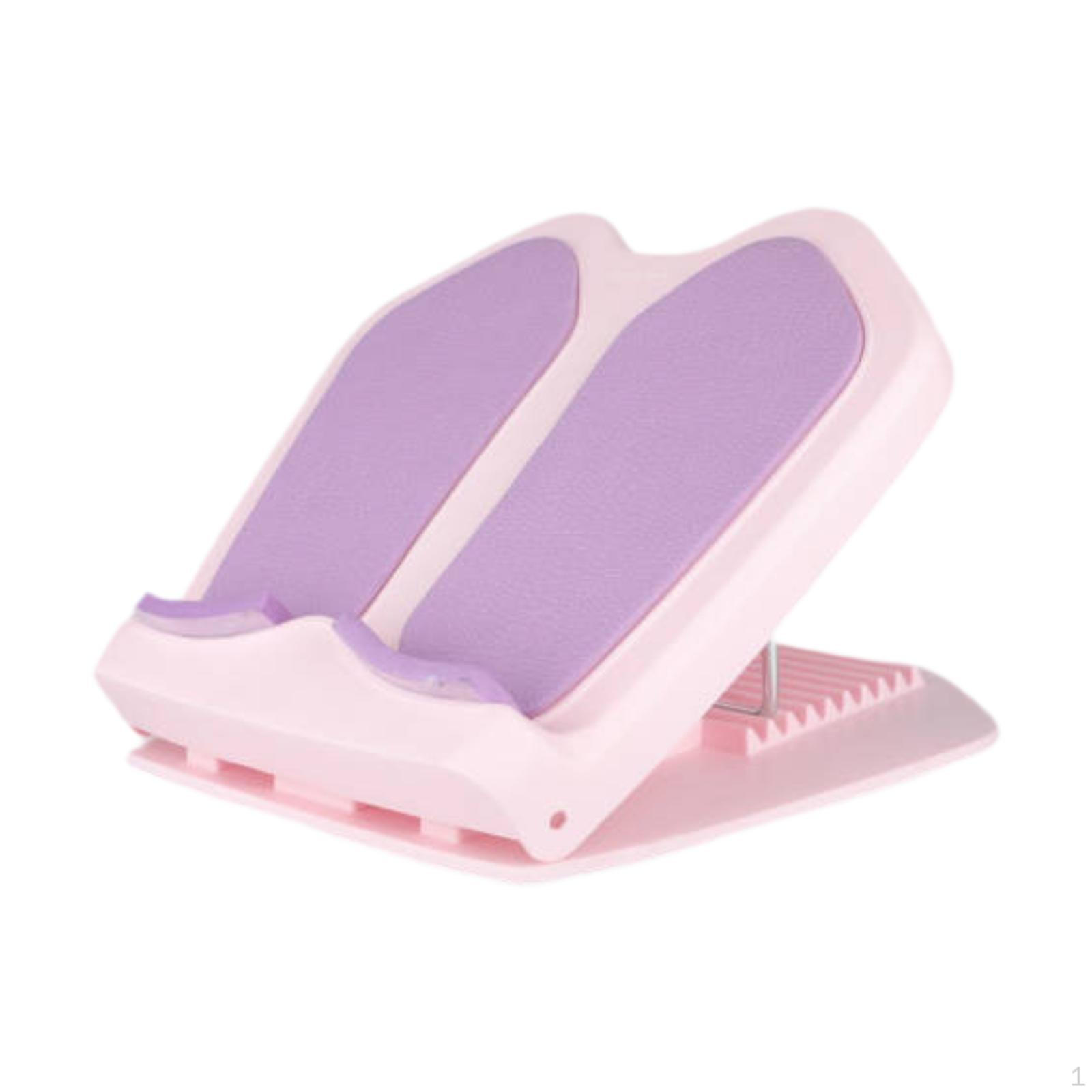 

Slant Board Calf Stretcher Foot Incline Professional Anti Slip Surface Ankle Stretch рожевий