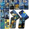 Starry Night Van Sunflower Gogh Phone Case for Xiaomi Poco C85 C65 C75 X7 X6 M6 M8 F7 F8 Ultra F6 Pro Protective Cover