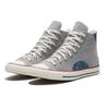 Converse Chuck Taylor All Star Vintage Casual Abrasion Wrap High Top Espadrilles Unisex Grey