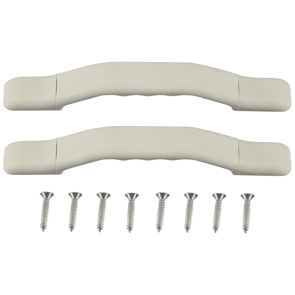 2 Pack 2M Nylon RV Grab Handle with Screws, Non-slip Door Hand Grip For Camper, Cargo Trailer, Motor Home, Boat and Cart