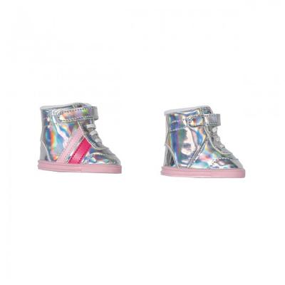 BABY born Doll Shoes - Silver Sneakers