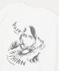 ASTRAL PROJECTION Ancient Monk Loose Fit Sweatshirt_White
