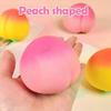 Peach Shaped Fruit-Shaped Squishy Toy Squeezable Anti-Stress  Toy  Birthday Gift