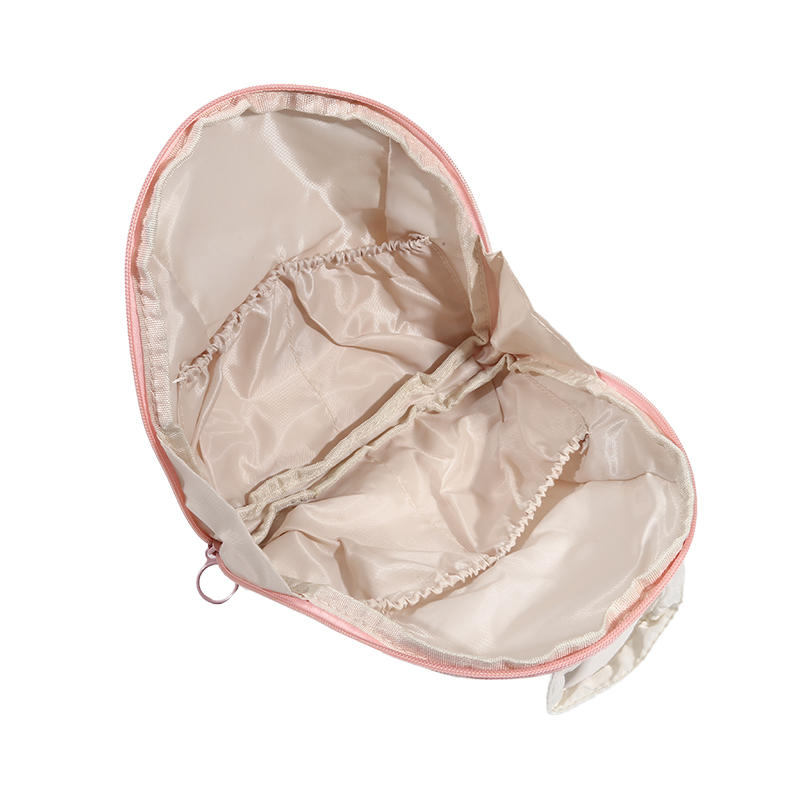 1PC Round Lingerie Storage Bag Lightweight Portable For Organizing Bras Underwear During Travel Weekend Trips Short Getaways Keep Lingerie Tidy