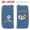 Cute Elf Full-Color Zip Long Wallet Anime Clutch Multifunctional Coin Purse Card Holder 1pcs