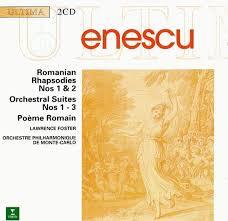 CD GEORGE ENESCU - Romanian Rhapsodies / Orchestral Su 3984242472 Erato France Classical Used