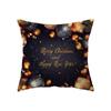 Home Decor Christmas Theme Decorative Print Pattern Cushion Cover Home Living Room Sofa Decor Throw Pillow Pillow Cover