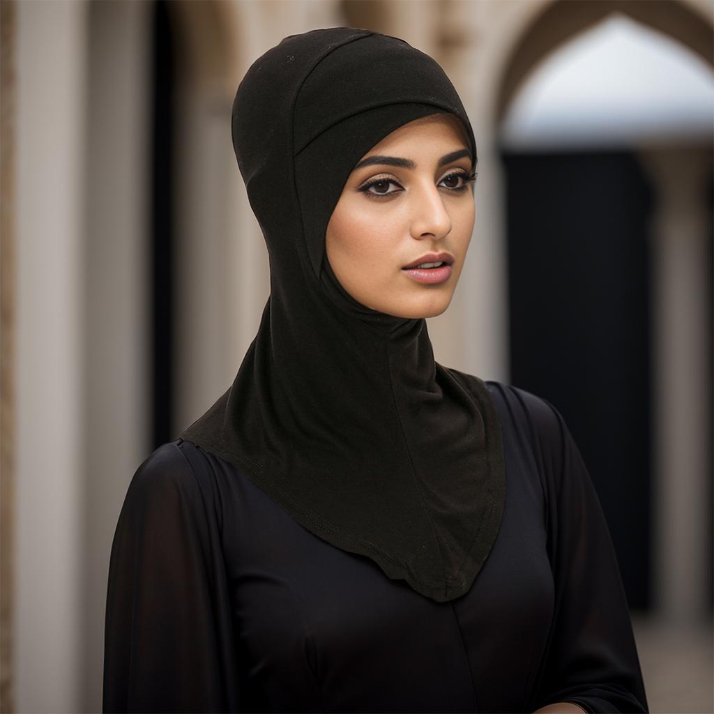 Nouveau Sous-foulard Musulman pour Femmes Couvre-chef Foulard Musulman Intérieur Hijab Bonnets Sous-foulard Islamique Foulard Hijab Ninja Chapeau Casquette Os Bonne