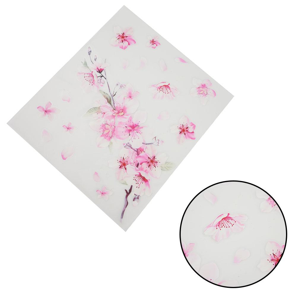 

Creative Car Stickers Personality Car Stickers Decorative Flower Pink Cherry Blossom Vinyl Car Sticker Auto Windshield Decal B