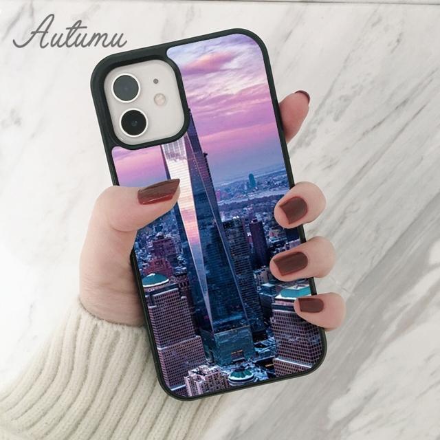 New York City Phone Case for iPhone 11 12 13 14 Pro Max Mini X XR XS SE 2020 5 6S 7 8 Plus Samsung Galaxy S21 S22 Cover Shell