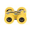 Double Sided Pull Back Car Friction Powered 4 Big Tires 360 Degree Rotating Mini Flips Inertia
